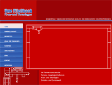 Tablet Screenshot of fliessbach-kran-und-toranlagen.de